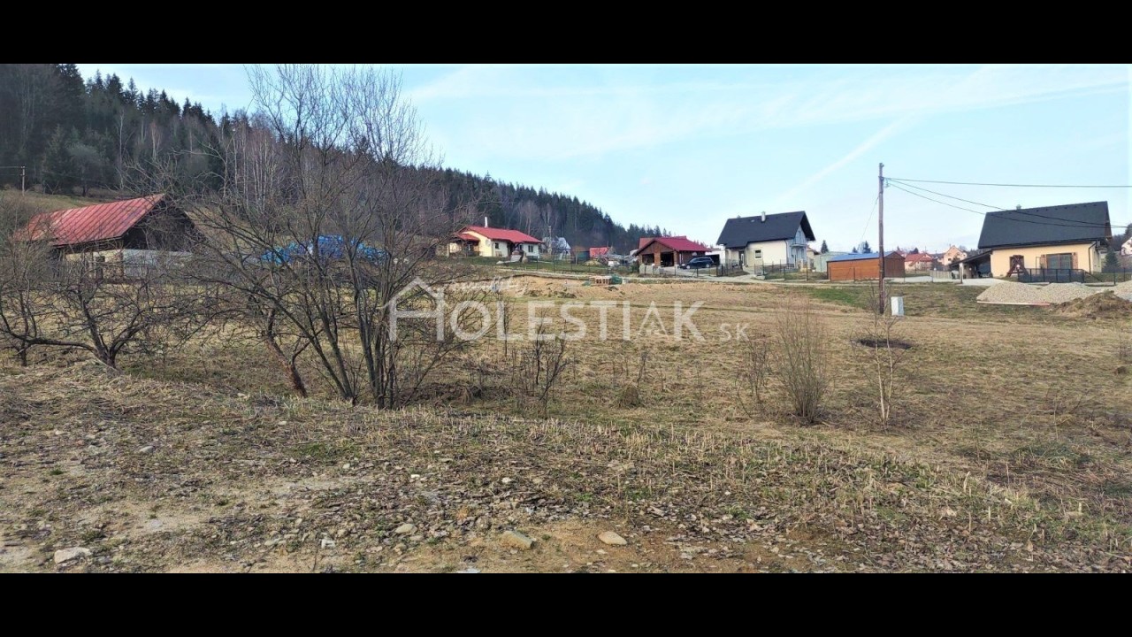 Zvýhodnená cena - Predám pozemok na výstavbu rodinného domu, chaty v obci Raková