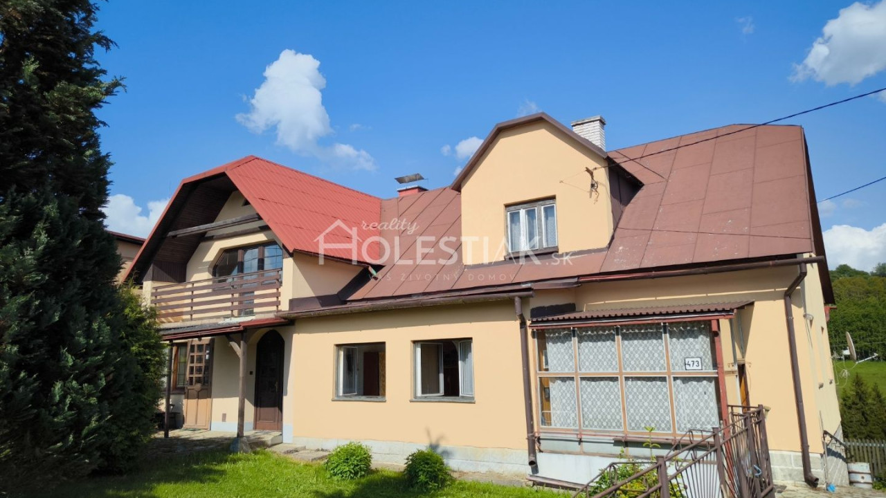 Rezervované - Predám dvojdom Čadca, Milošová s veľkým pozemkom, všetky IS