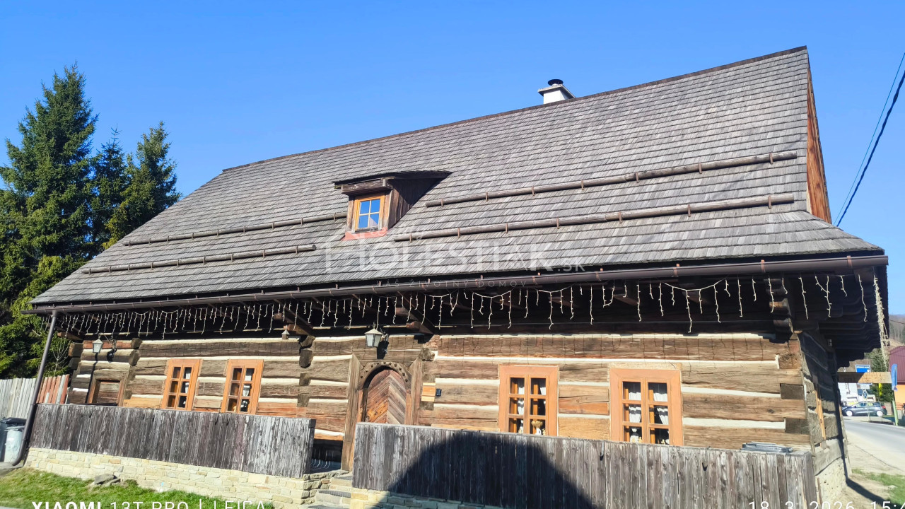 Predám štýlovú, kompletne rekonštruovanú drevenicu, zaujímavý výnos z prenájmu, Oščadnica