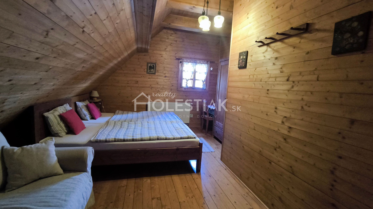 Predám štýlovú, kompletne rekonštruovanú drevenicu, zaujímavý výnos z prenájmu, Oščadnica