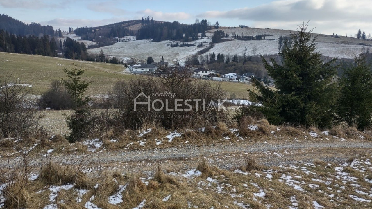 Predám menší pozemok na chatu Raková, okr. Čadca, krásne výhľady