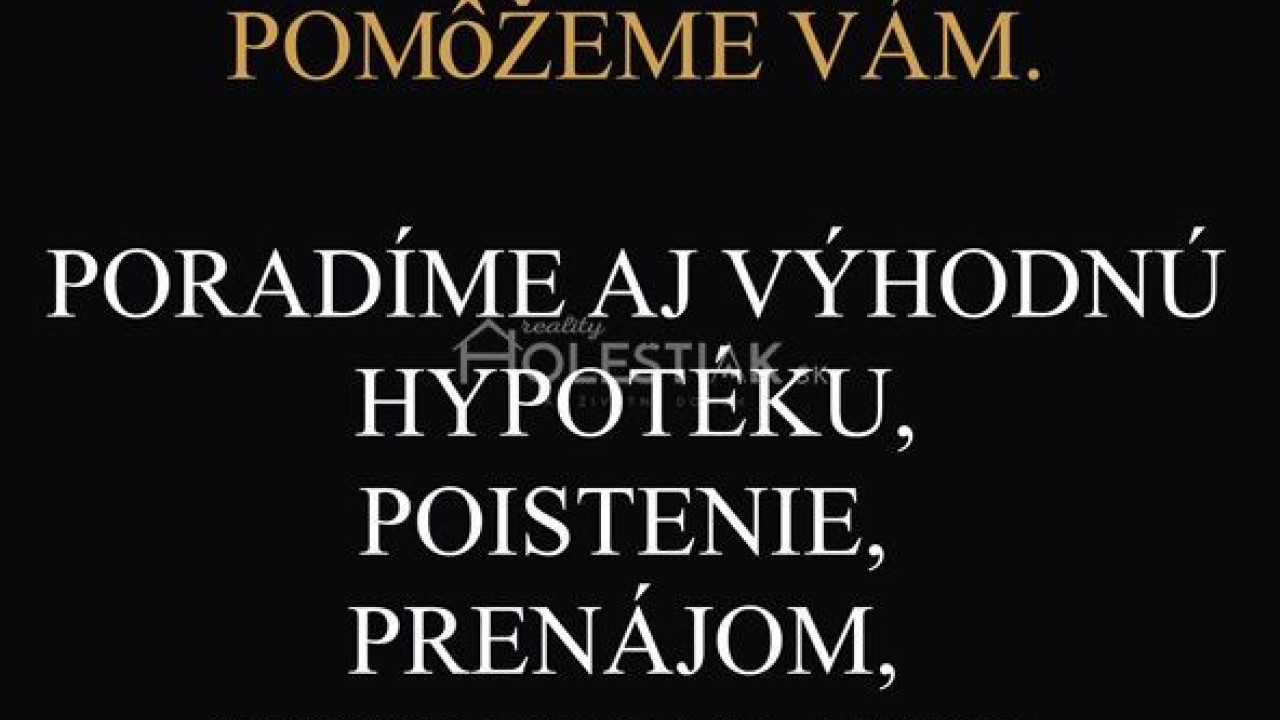 Predám menší pozemok na chatu Raková, okr. Čadca, krásne výhľady